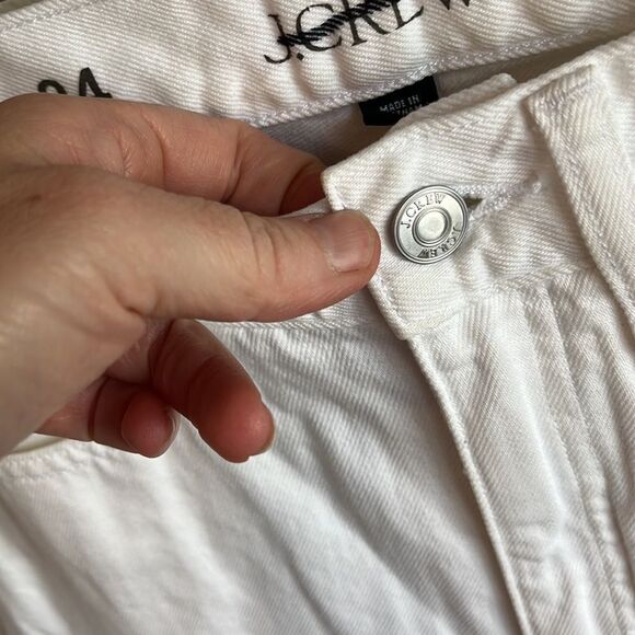 J Crew High-rise superwide-leg jean in white Womens Size 24 - Picture 4 of 12